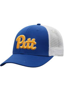 Pitt Panthers BB Trucker Adjustable Hat - Blue