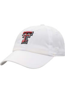 Texas Tech Red Raiders Staple Adjustable Hat - White