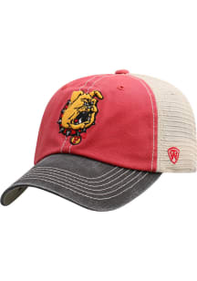 Top of the World Ferris State Bulldogs Offroad Adjustable Hat - Red
