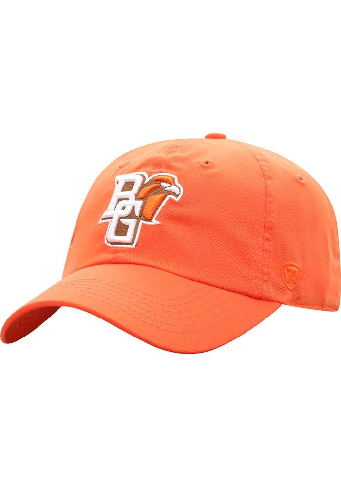 Top of the World Bowling Green Falcons Staple Adjustable Hat ORANGE