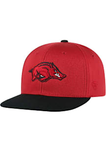 Top of the World Arkansas Razorbacks Red 2T Maverick Youth Snapback Hat