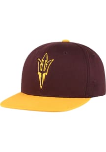 Arizona State Sun Devils Maroon 2T Maverick Youth Snapback Hat