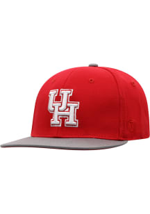 Top of the World Houston Cougars Red 2T Maverick Youth Snapback Hat