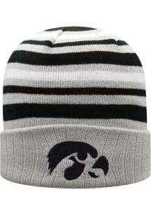 Iowa Hawkeyes Grey All Day Cuffed Knit Mens Knit Hat
