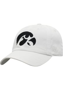 Iowa Hawkeyes Champ Washed Adjustable Hat - White