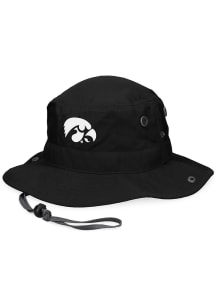 Iowa Hawkeyes Black Bucket Hat Mens Bucket Hat