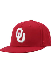 Top of the World Oklahoma Sooners Mens Crimson Prime 1 Fitted Hat