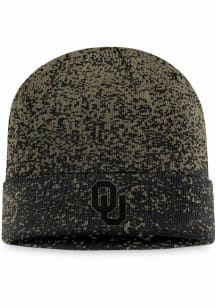 Oklahoma Sooners Brown OHT 2T Cuff Mens Knit Hat