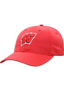 Wisconsin Badgers Trainer Adjustable Hat - Red