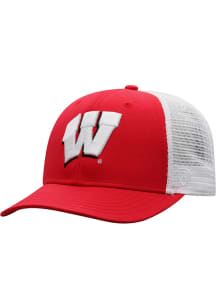 Wisconsin Badgers BB Adjustable Hat - Red