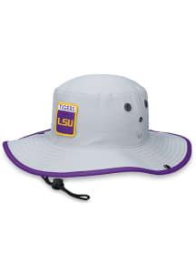 LSU Tigers Grey Steady Mens Bucket Hat