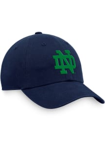 Notre Dame Fighting Irish Central 20S Adjustable Hat - Navy Blue