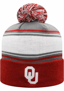Oklahoma Sooners Cardinal Ambient Cuff Mens Knit Hat