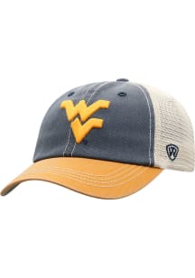 West Virginia Mountaineers Navy Blue Offroad Meshback Youth Adjustable Hat