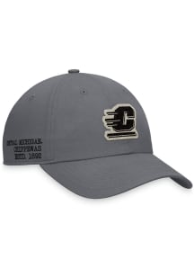 Central Michigan Chippewas Tatted Unstructured Adjustable Hat - Grey