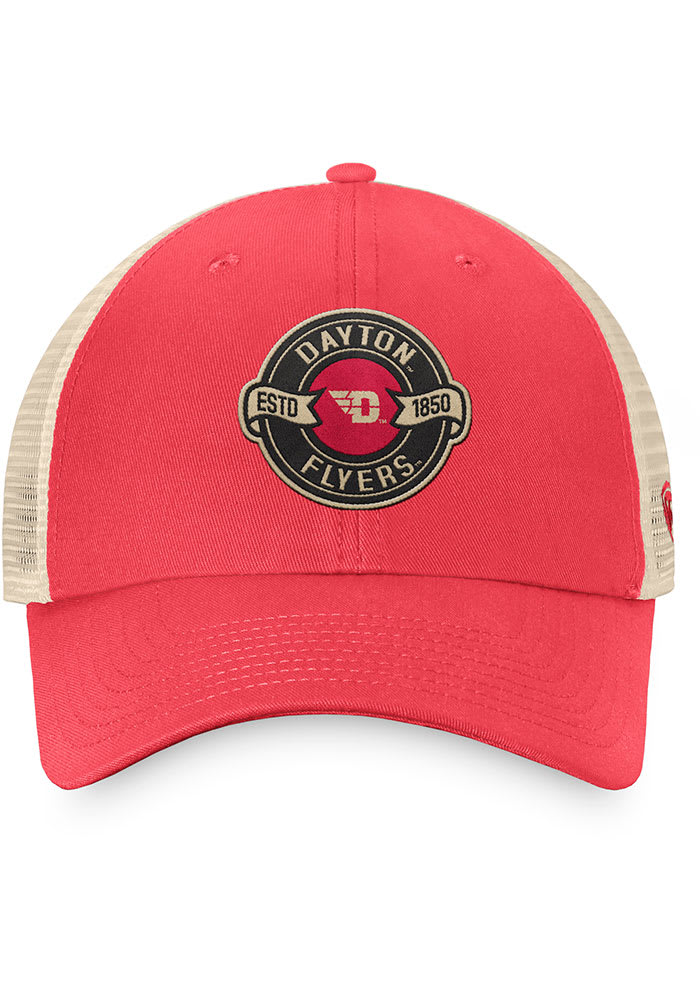 Top of the World Dayton Flyers Lineage Meshback Adjustable Hat - Red