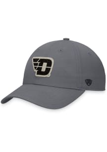 Dayton Flyers Tatted Unstructured Adjustable Hat - Grey