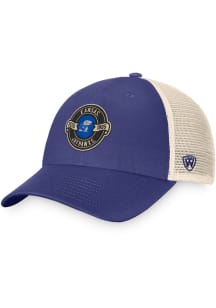 Kansas Jayhawks Lineage Meshback Adjustable Hat - Blue