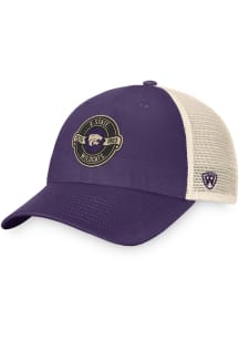 K-State Wildcats Lineage Meshback Adjustable Hat - Purple