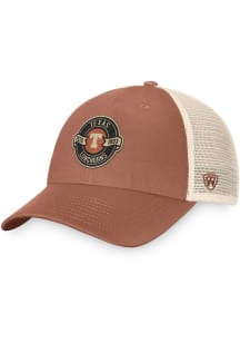 Top of the World Texas Longhorns Lineage Meshback Adjustable Hat - Burnt Orange