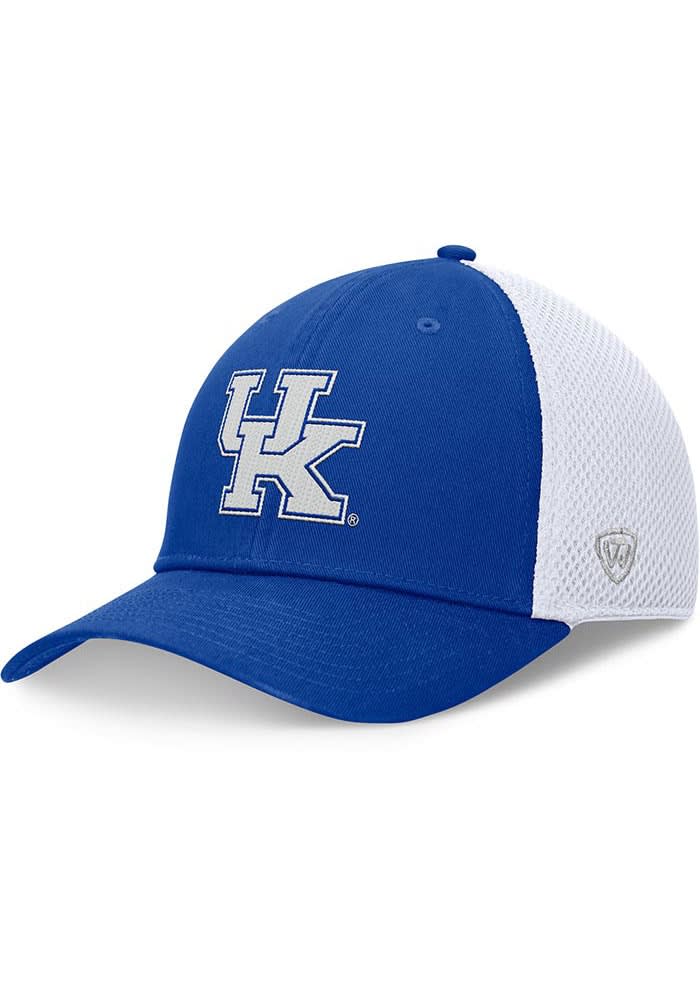 Top of the World Kentucky Wildcats Mens Blue 2T Fastbreak Stretch Flex Hat