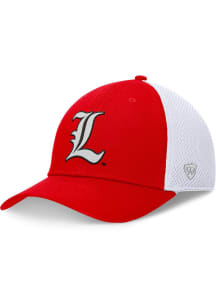 Louisville Cardinals Mens Red 2T Fastbreak Stretch Flex Hat