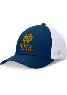 Notre Dame Fighting Irish Mens Navy Blue 2T Fastbreak Stretch Flex Hat