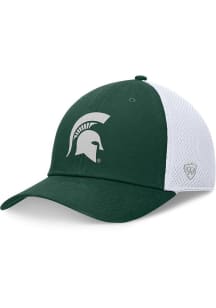 Michigan State Spartans Mens Green 2T Fastbreak Stretch Flex Hat