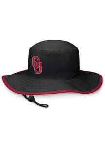 Oklahoma Sooners Black Cinder Mens Bucket Hat