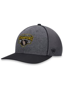 Top of the World LSU Tigers 2023 NCAA CWS Champs Adjustable Hat - Charcoal