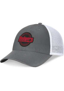 Top of the World Grey Wisconsin Badgers Ryder Meshback Adjustable Hat