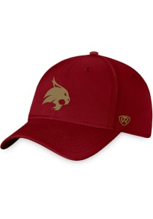 Top of the World Texas State Bobcats Clam Adjustable Hat - Maroon