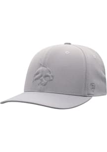 Top of the World Texas State Bobcats Mens Grey McCoy Flex Hat