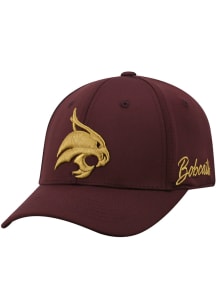 Top of the World Texas State Bobcats Mens Maroon Phenom Flex Hat