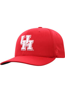 Top of the World Houston Cougars Mens Red Reflex One Fit Flex Hat