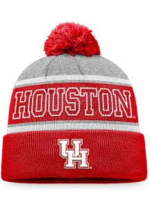 Top of the World Houston Cougars Red KT01 Cuffed Knit Tow-Tone Mens Knit Hat
