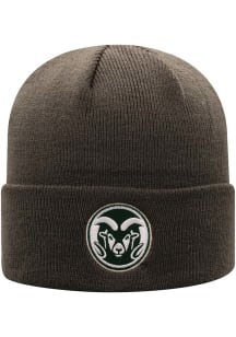 Top of the World Colorado State Rams Charcoal NWL Cuff Mens Knit Hat