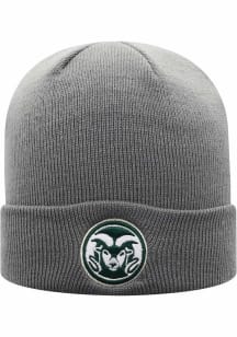 Top of the World Colorado State Rams Grey TOW Cuffed Mens Knit Hat