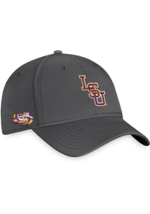 Top of the World LSU Tigers Mens Charcoal Reflex One-Fit Flex Hat