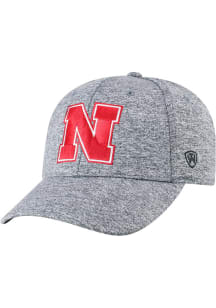 Top of the World Grey Nebraska Cornhuskers NWL Steam Adjustable Hat