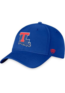 Top of the World Louisiana Tech Bulldogs Mens Blue Refex 2.0 Flex Hat