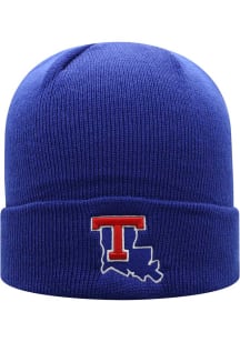 Top of the World Louisiana Tech Bulldogs Blue TOW Cuffed Mens Knit Hat