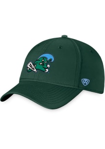 Top of the World Tulane Green Wave Mens Green Reflex 2.0 Flex Hat