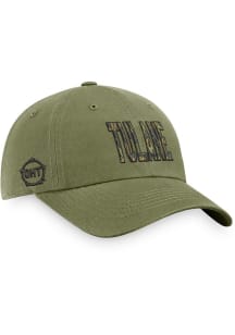 Top of the World Tulane Green Wave OHT07 Adjustable Hat - Olive