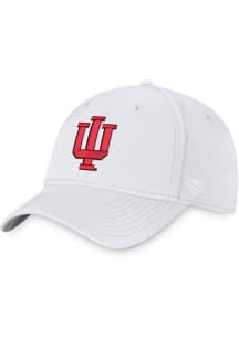 Indiana Hoosiers Top of the World Flex Flex Hat - White