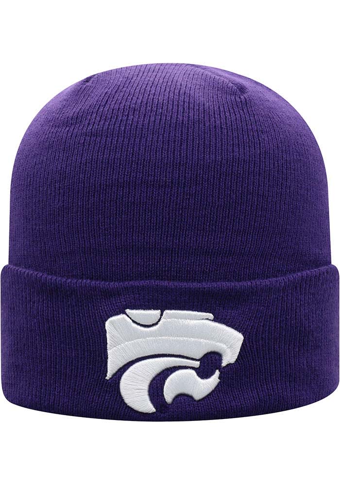 Top of the World K-State Wildcats Purple Cuffed Knit Mens Knit Hat