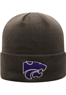 Top of the World K-State Wildcats Brown Cuffed Knit Mens Knit Hat