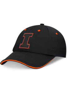 Top of the World Black Illinois Fighting Illini Release Unstructured Adjustable Hat