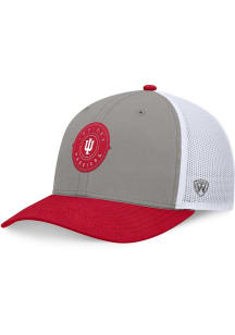 Top of the World Grey Indiana Hoosiers 2T Rob Adjustable Hat