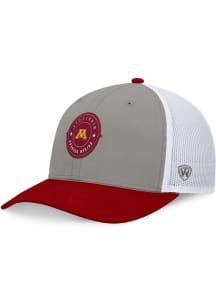 Top of the World Grey Minnesota Golden Gophers 2T Rob Adjustable Hat